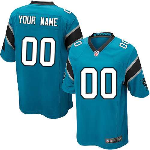 Youth Nike Carolina Panthers Customized Blue Team Color Stitched NFL Game Jersey,We sell and wholesale Youth Nike Carolina Panthers Customized Blue Team Color Stitched NFL Game Jersey on line form chian!